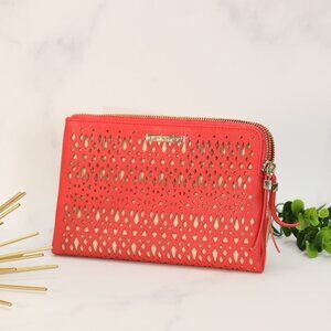 Stella + Dot Coral Clutch